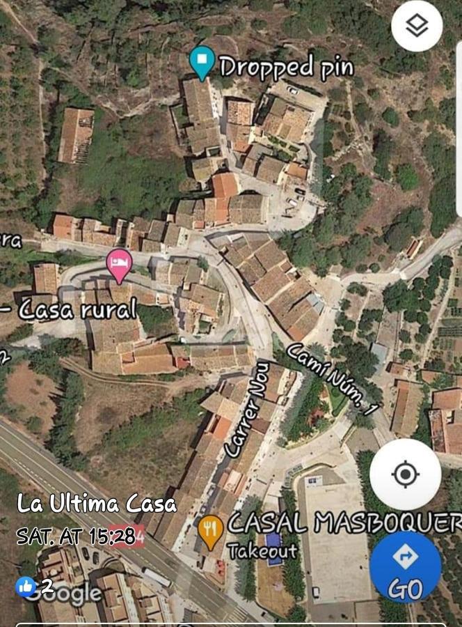 Вилла La Ultima Casa Masboquera Mas Boquera Экстерьер фото